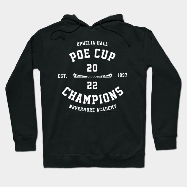 Wednesday - Poe Cup Champions Hoodie by BadCatDesigns